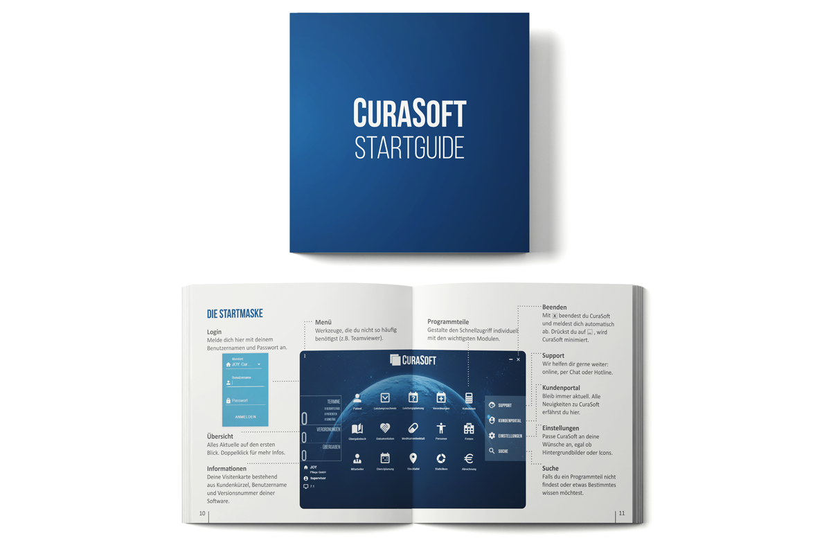 CuraSoft Startguide
